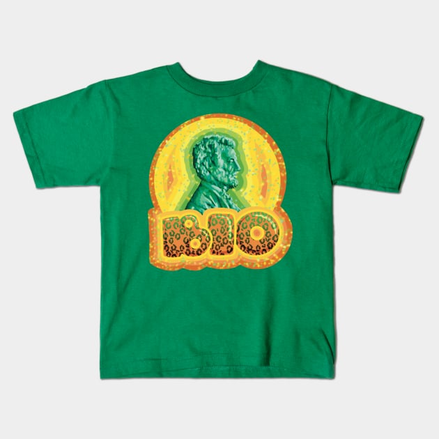 Link In Bio Kids T-Shirt by Whitney Yoh Art & Design